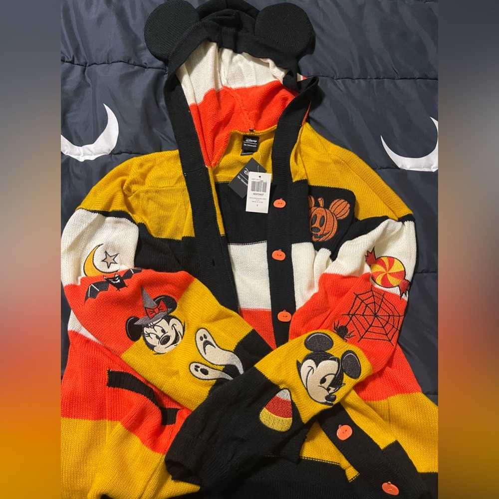 🍭 Her Universe Disney Halloween Hooded Cardigan 🎃